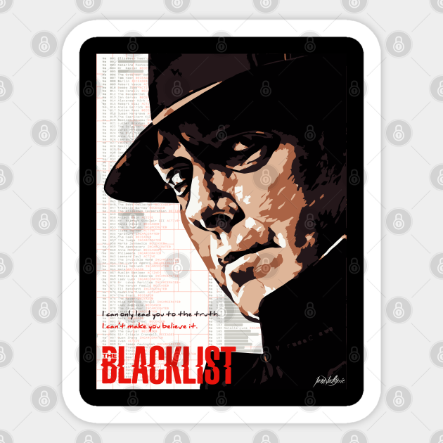 the blacklist stickers